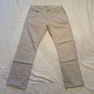 Lucky Brand pants - 221 Original Straight - W34 L32 - Light Tan/Cream